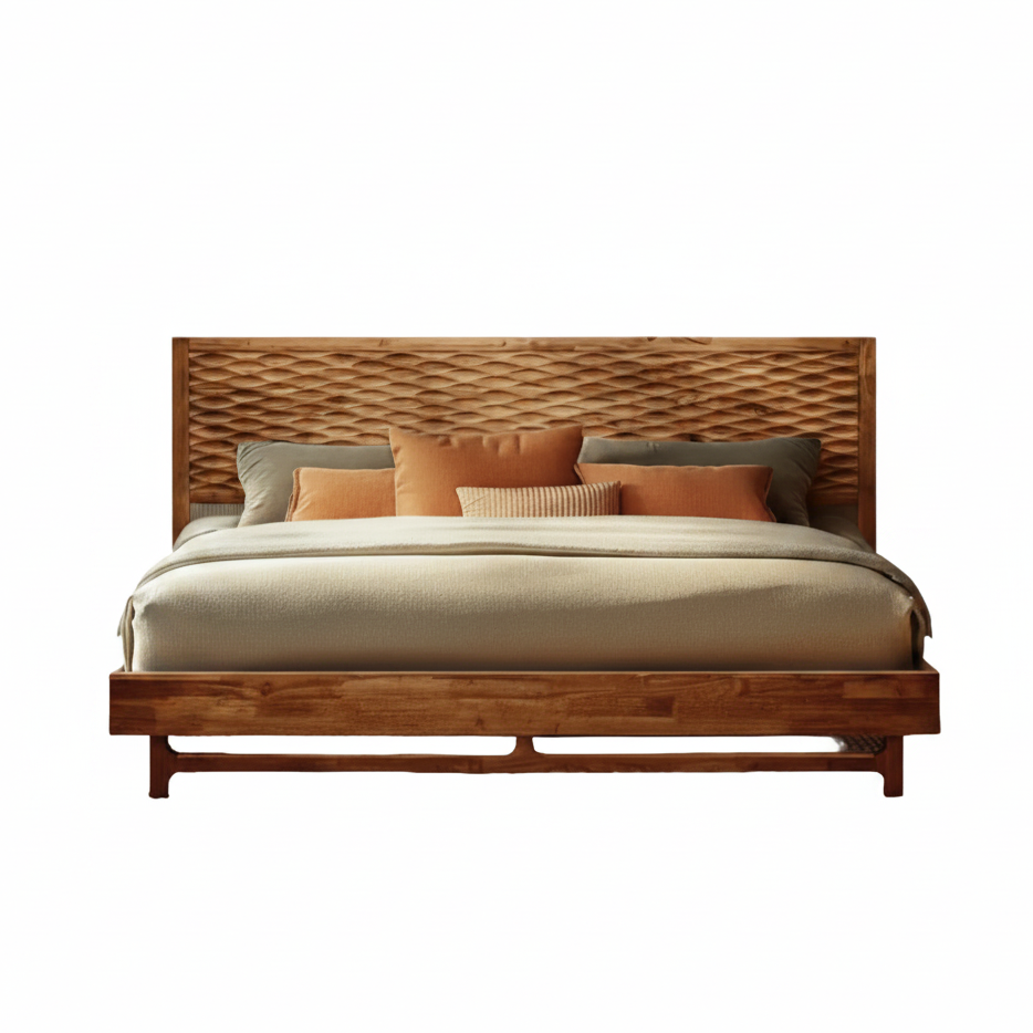 Acacia Elara Platform Bed Frame - 3 Finishes