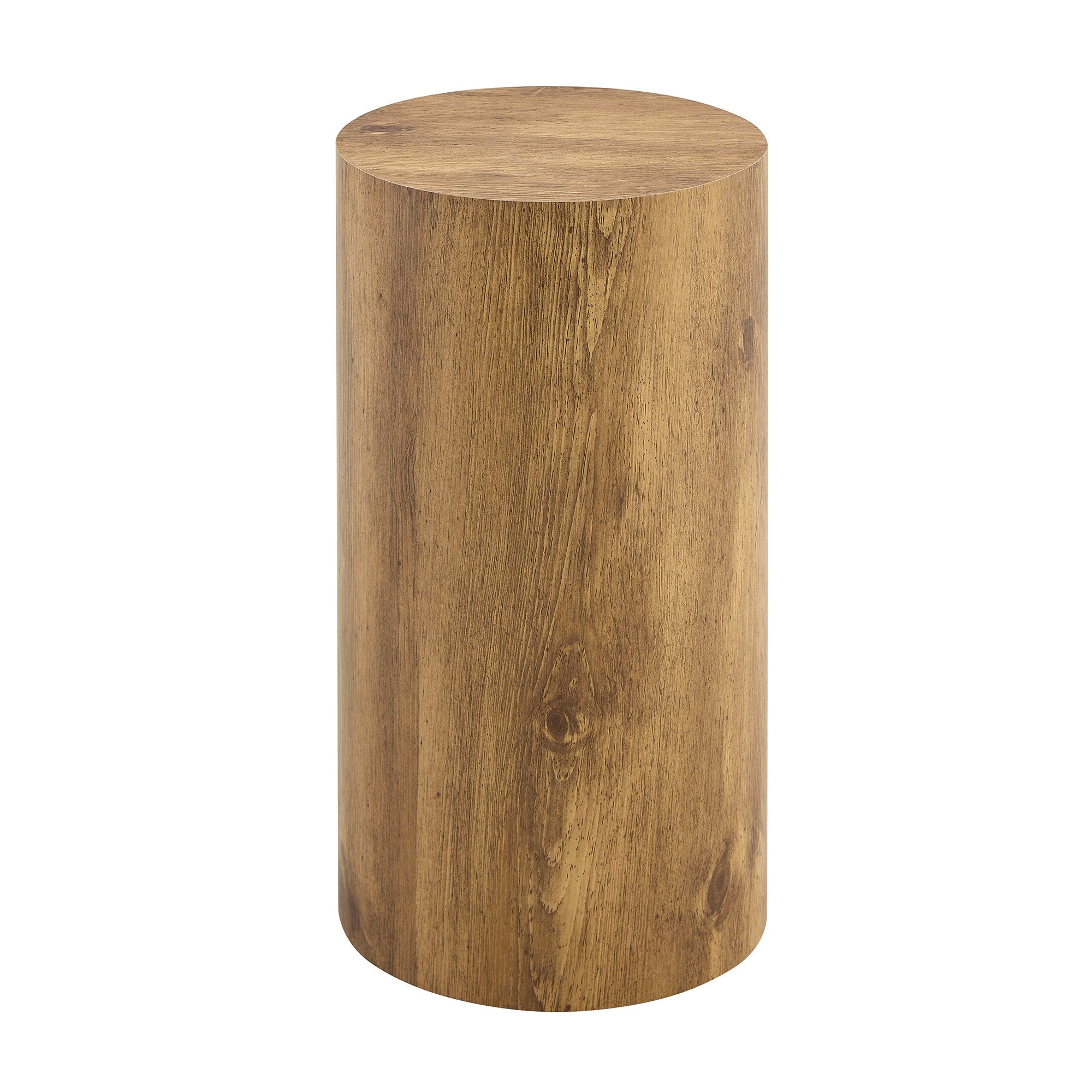 Modern Minimalist Set of Two Cylinder Coffee Tables