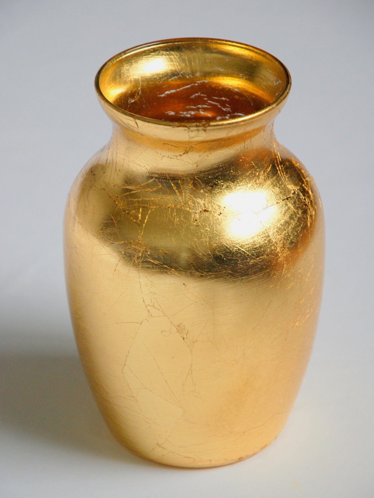 GILT Gold 7" Flower Vase