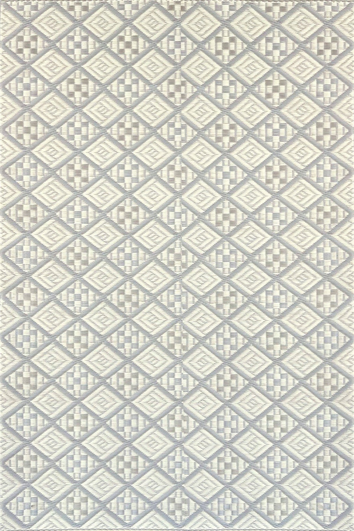 Scotch Silver & Cream Outdoor Mat