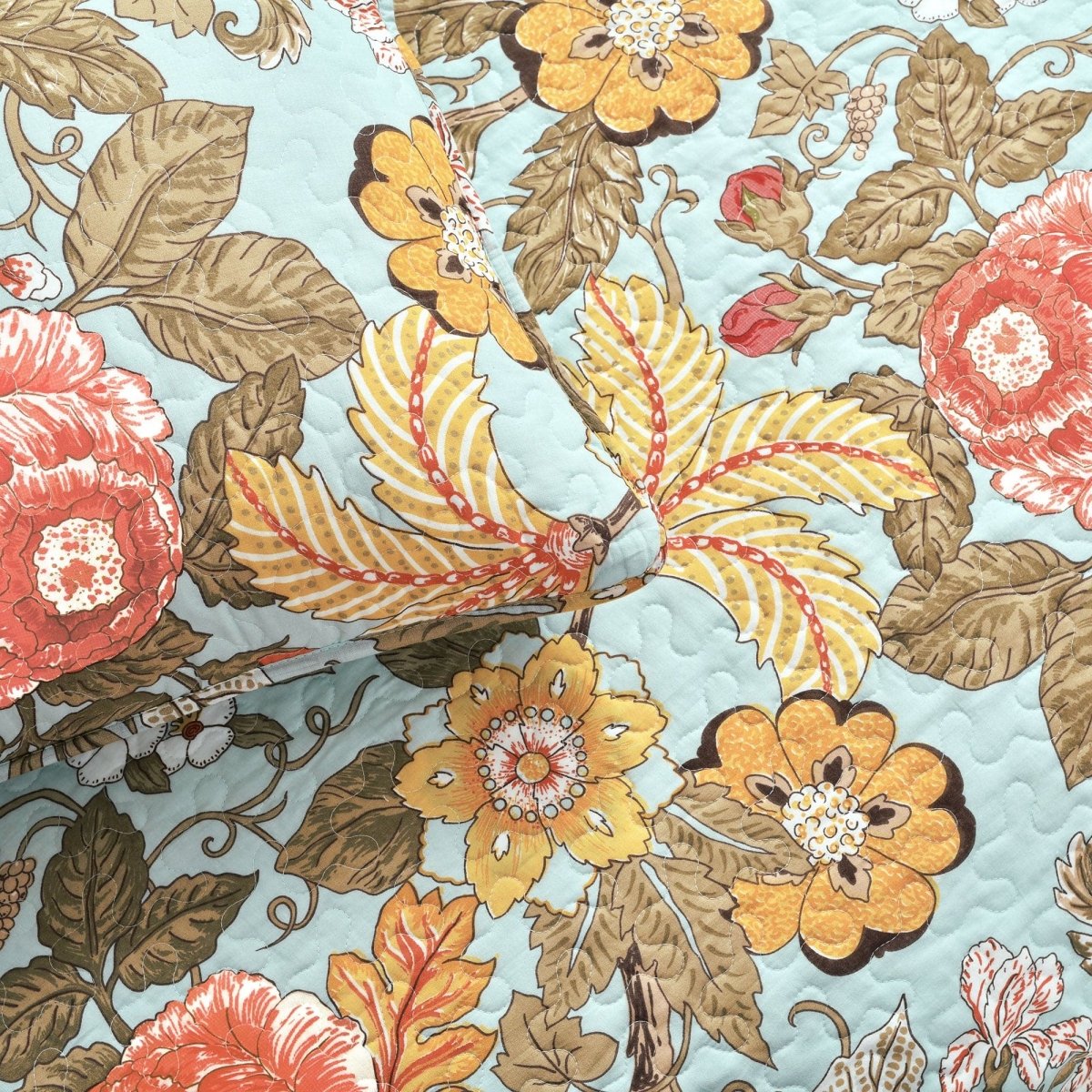 Sydney 3 Piece Quilt Sets - 6 Colors