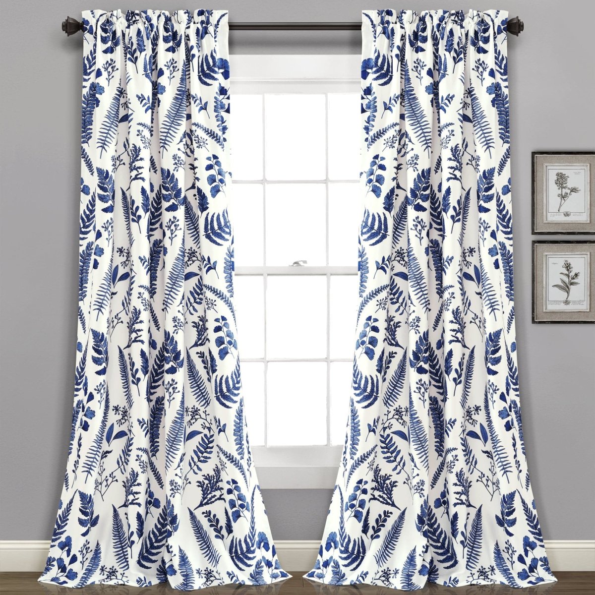 Devonia Light Filtering Window Curtain Panel Sets - 5 Colors