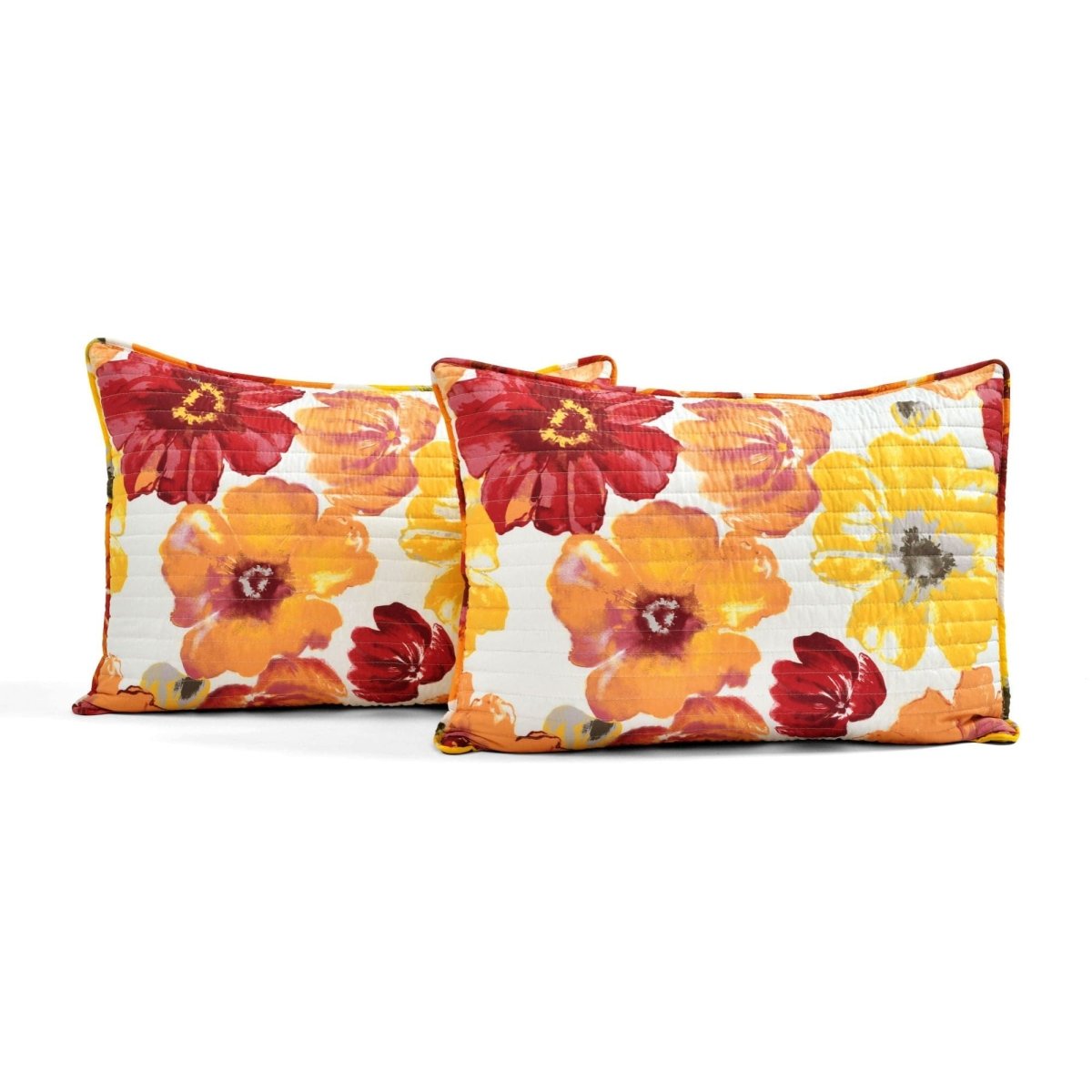 Leah 3 Piece Reversible Quilt Sets - 5 Colors