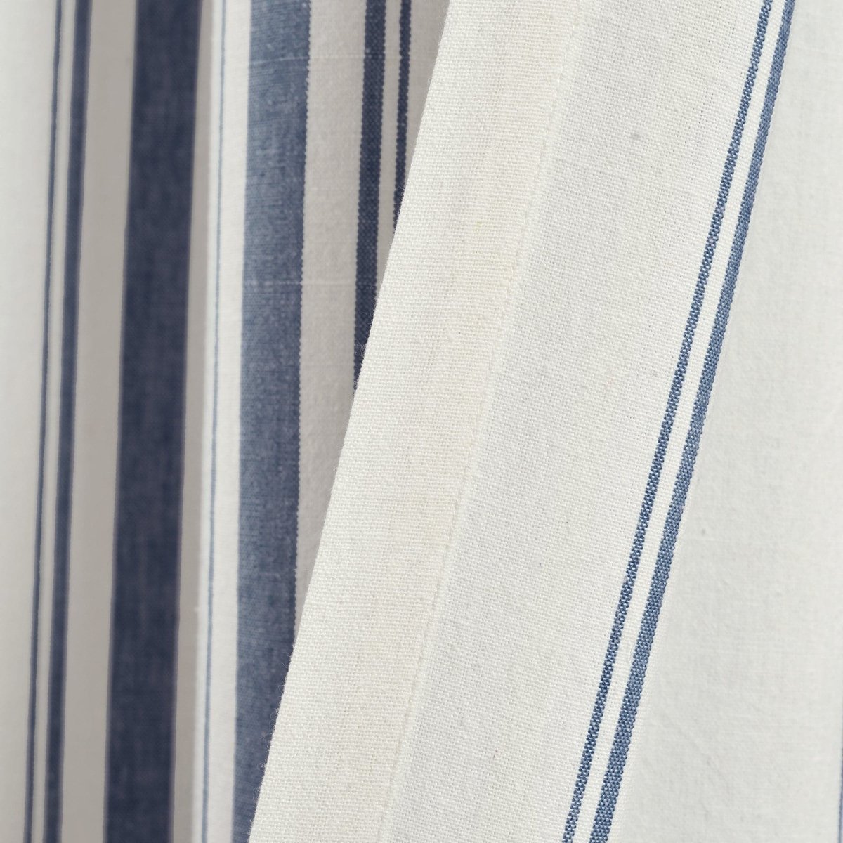 Farmhouse Stripe Yarn Dyed Curtain Panel Sets in Multiple Colors and Sizes
