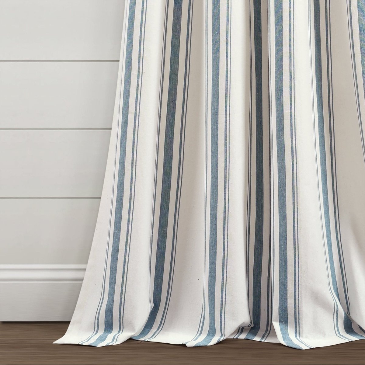 Farmhouse Stripe Yarn Dyed Curtain Panel Sets in Multiple Colors and Sizes