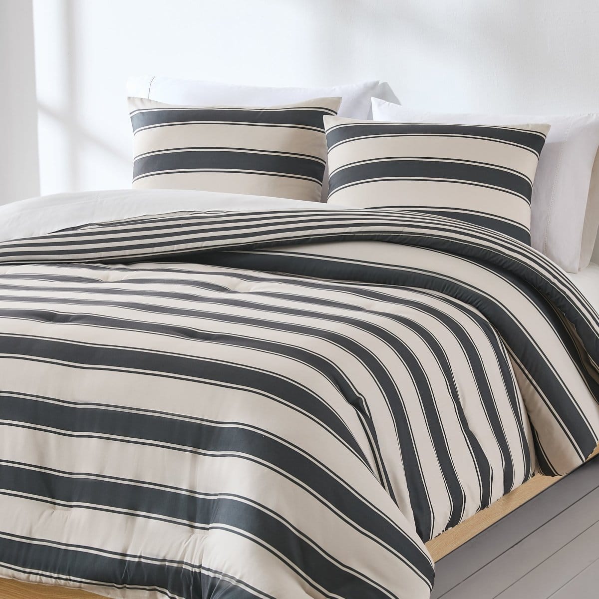 Gale Cabana Stripe Comforter Set - 3 Colors