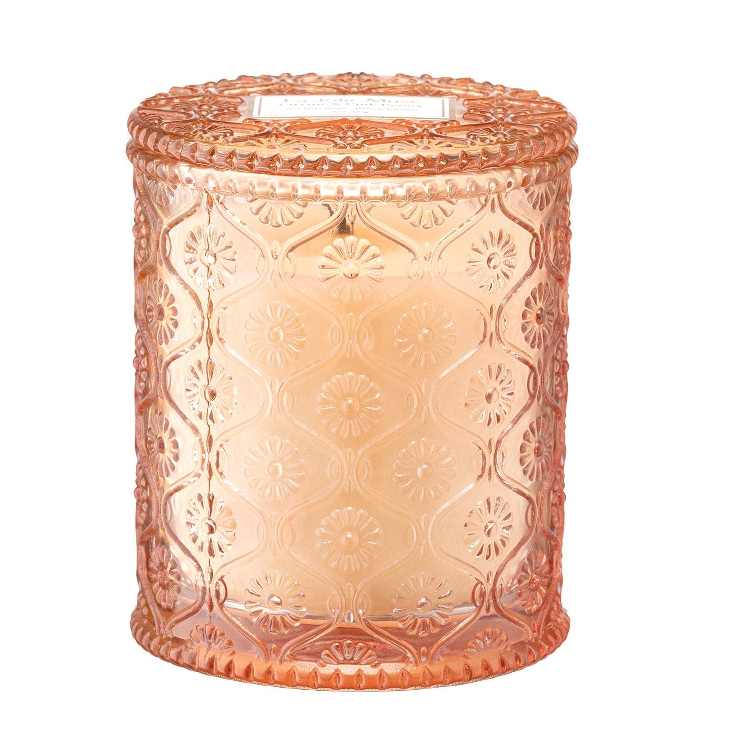 Maelyn - Citrine & Pink Peony 6oz Candle