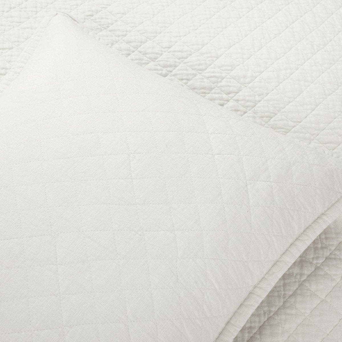 Belgian Flax Linen Rich Cotton Blend Quilt Sets - 4 Colors