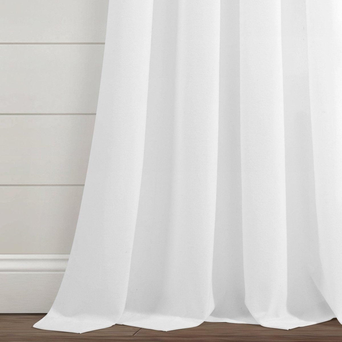 Farmhouse Boho Stripe Woven Tassel Yarn Dyed Recycled Cotton Blend Window Curtain Panel Sets