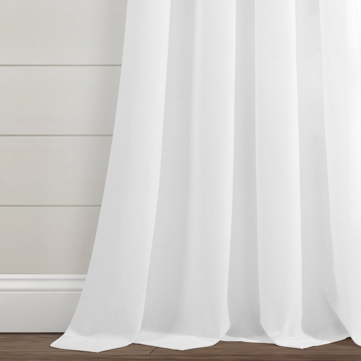 Farmhouse Boho Stripe Woven Tassel Yarn Dyed Recycled Cotton Blend Window Curtain Panel Sets