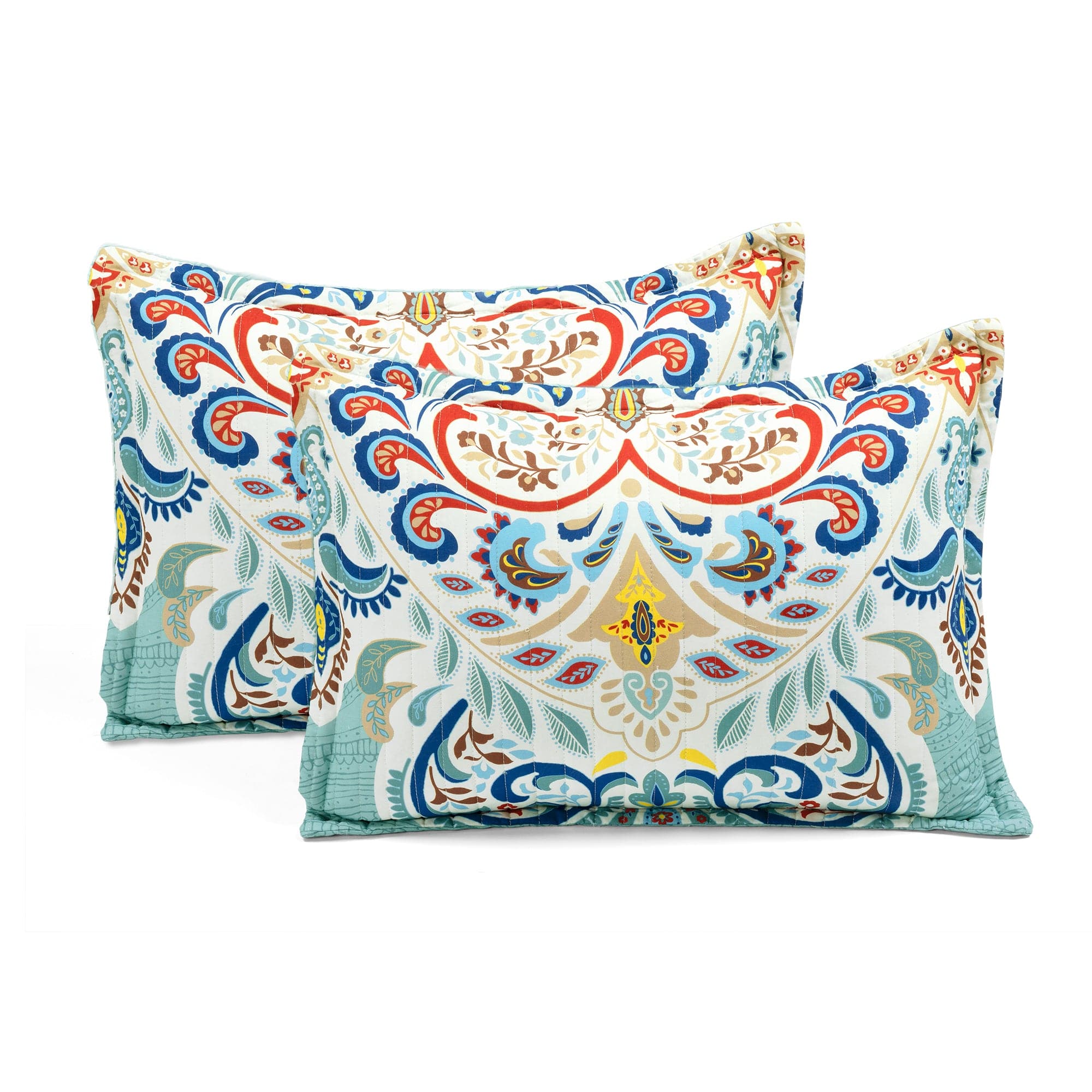 Boho Chic Reversible Quilt Sets - 2 Colors