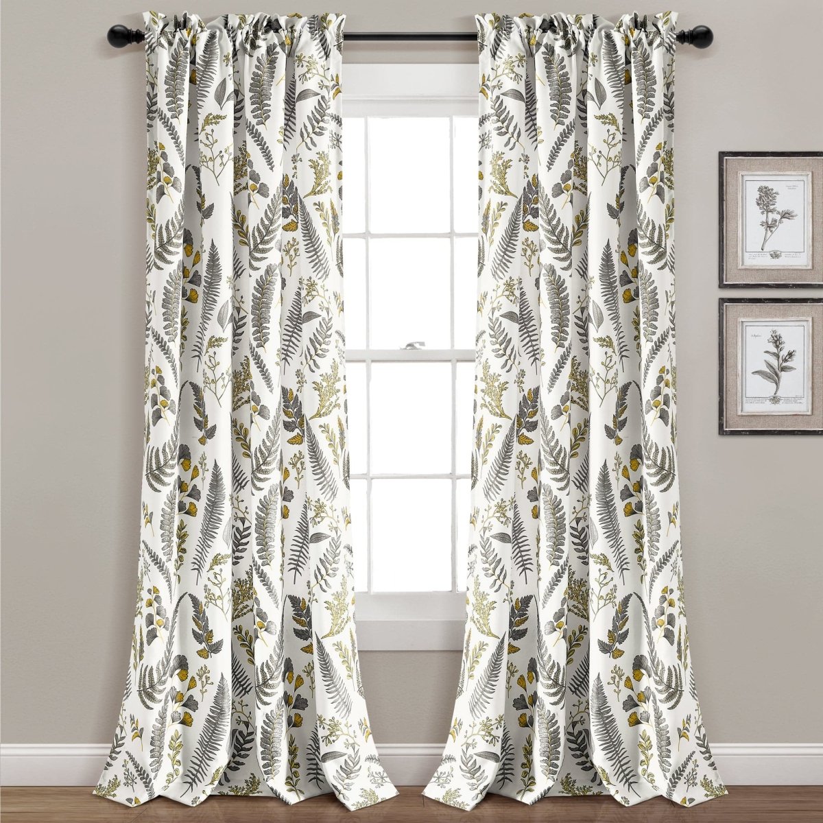 Devonia Light Filtering Window Curtain Panel Sets - 5 Colors