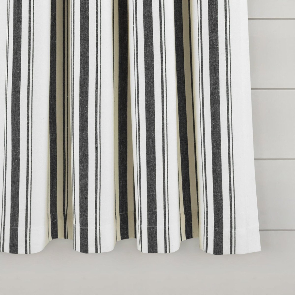 Farmhouse Stripe Yarn Dyed Curtain Panel Sets in Multiple Colors and Sizes