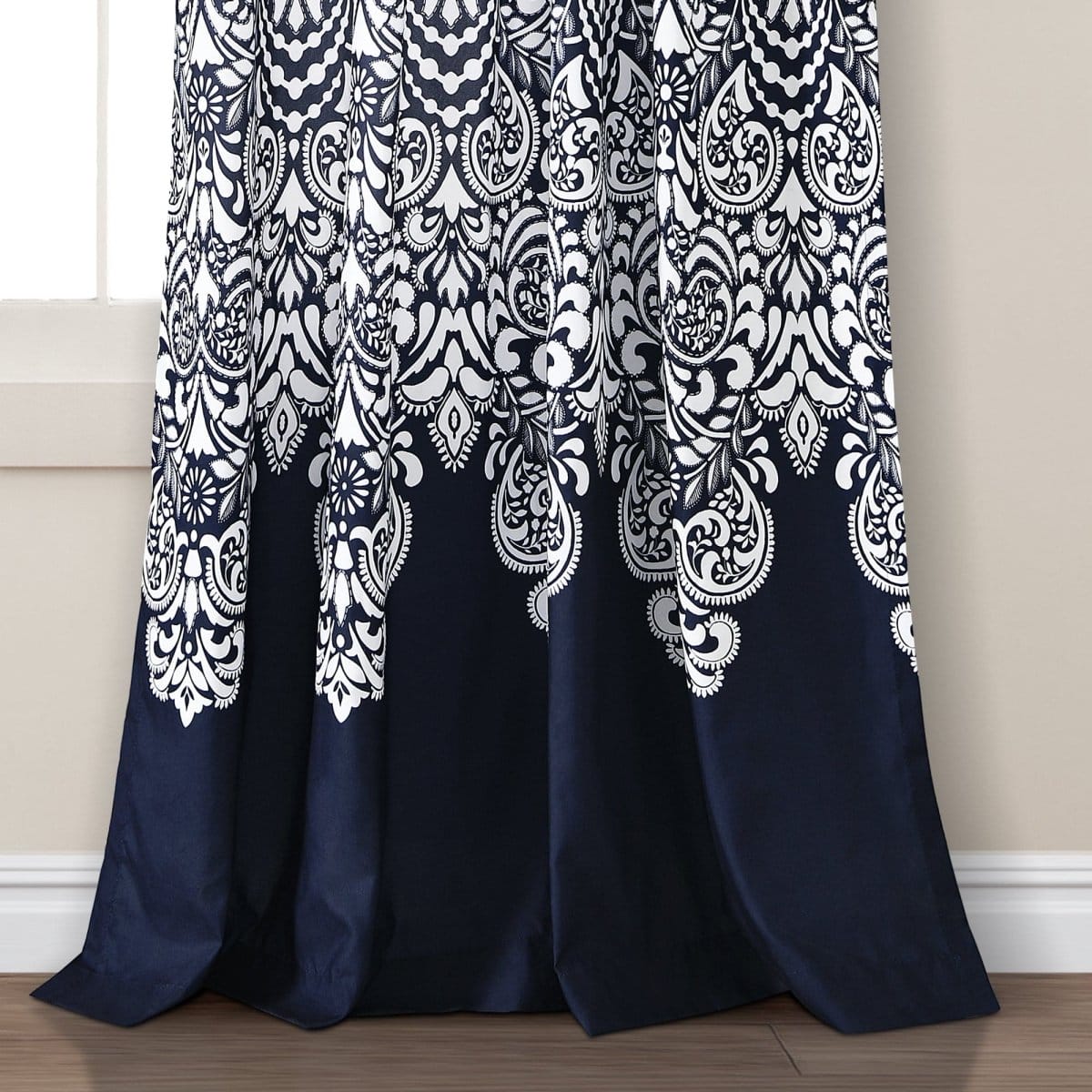 Boho Medallion Window Curtain Panel Sets
