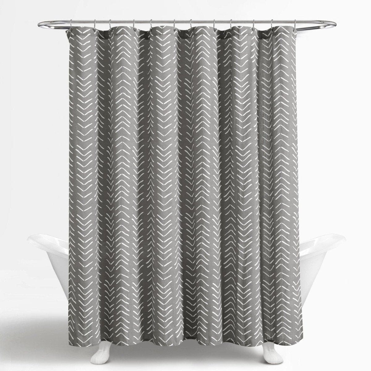 Hygge Modern Arrow Shower Curtain