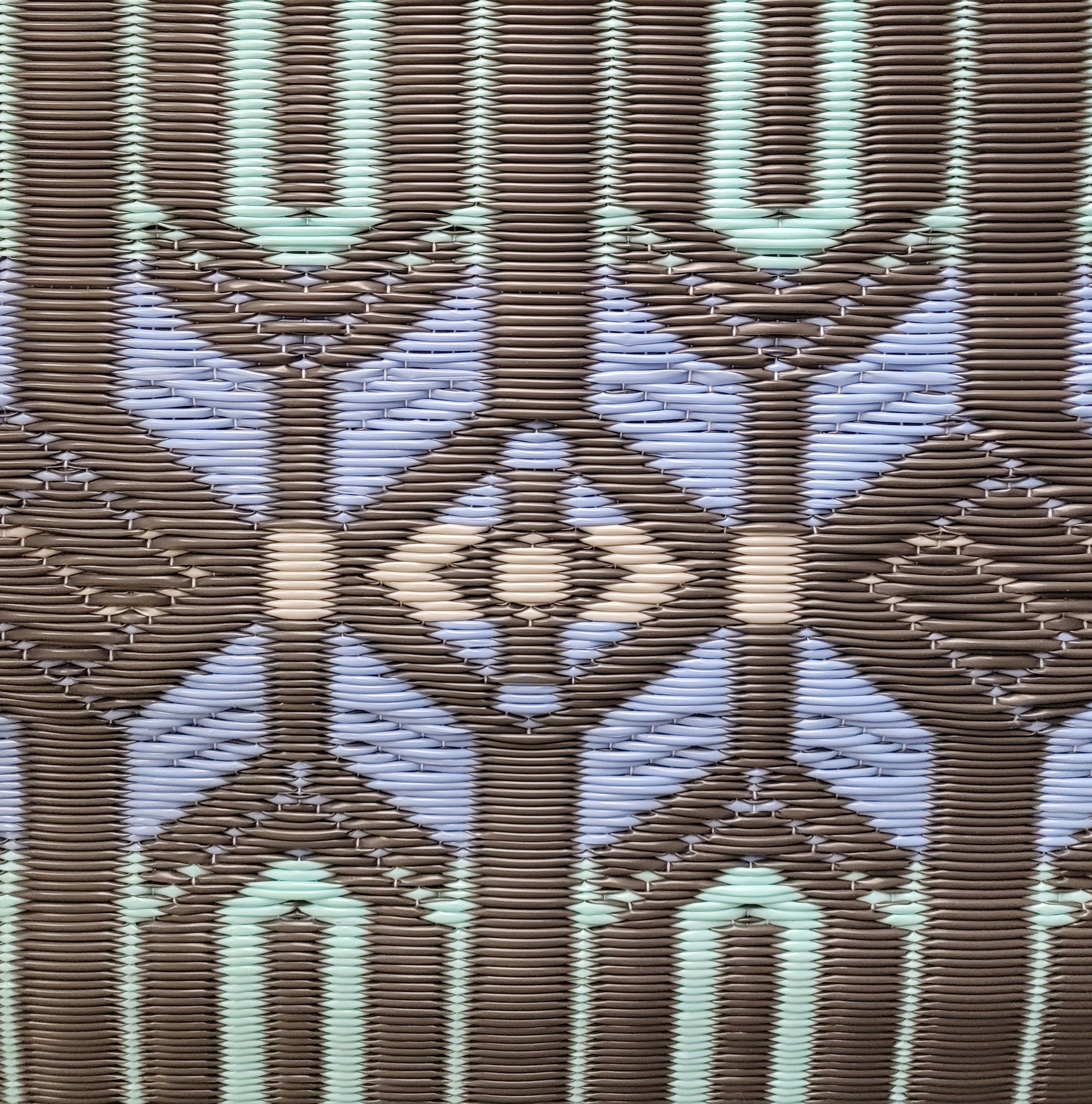 Moroccan Periwinkle Reversible Outdoor Mat