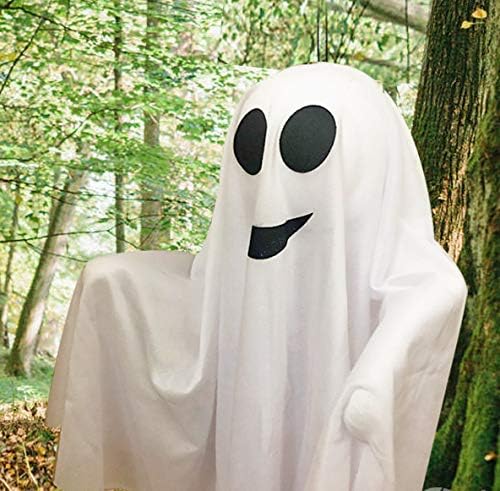 4 Pack Halloween Hanging Ghosts - 27.5 inch