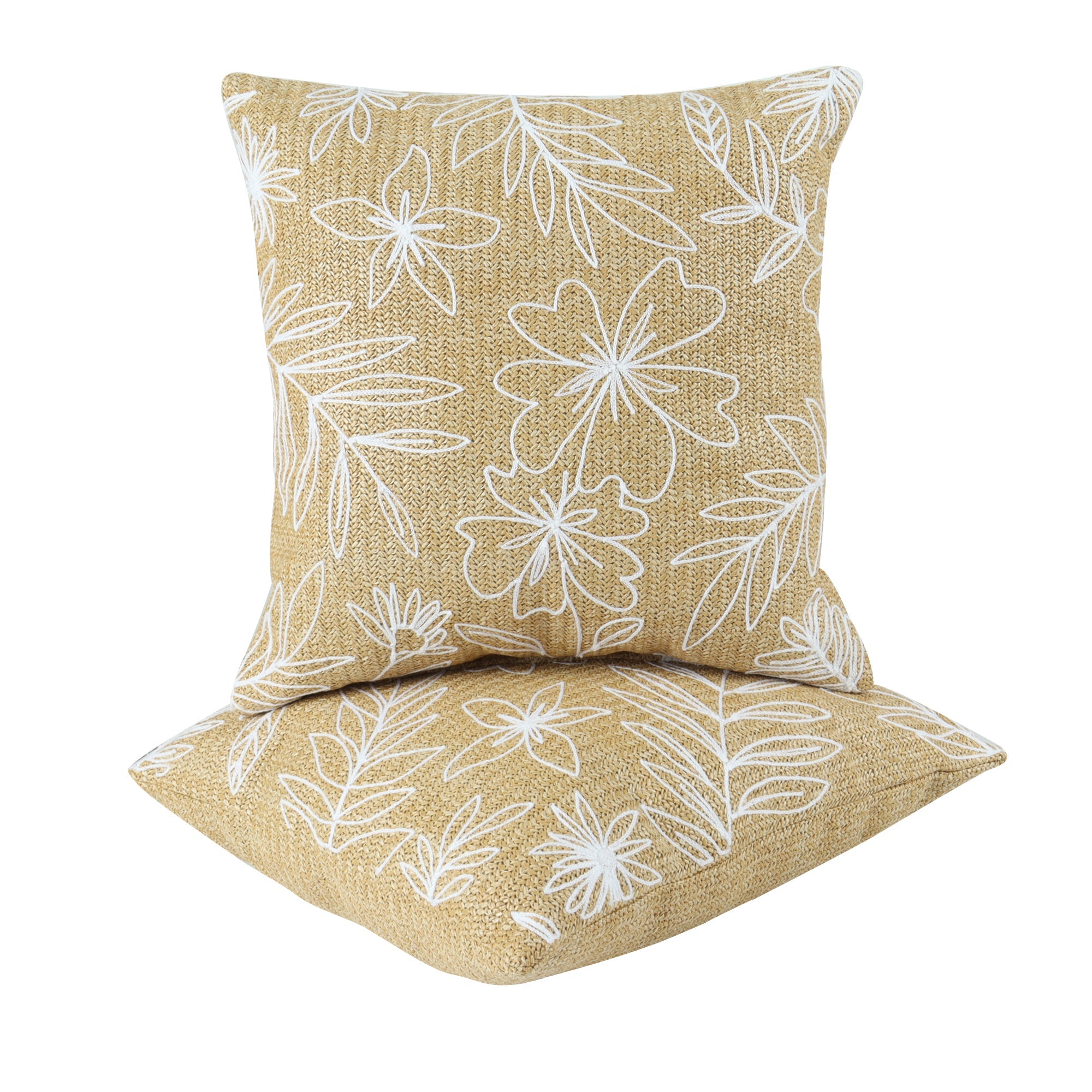 Outdoor/Indoor Throw Pillows - 2 Piece Set