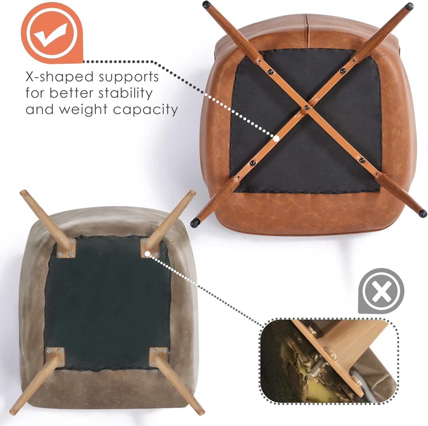 Modern Accent Chair With Metal Legs