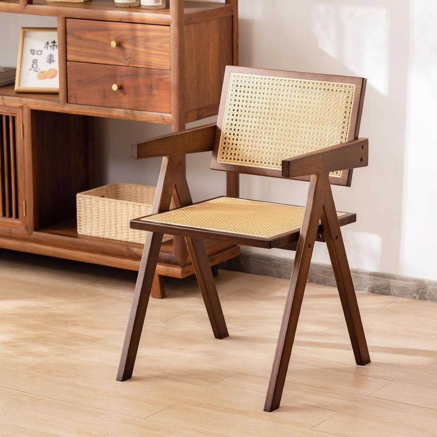 Set of 2 Indoor/Outdoor Rattan Armchairs