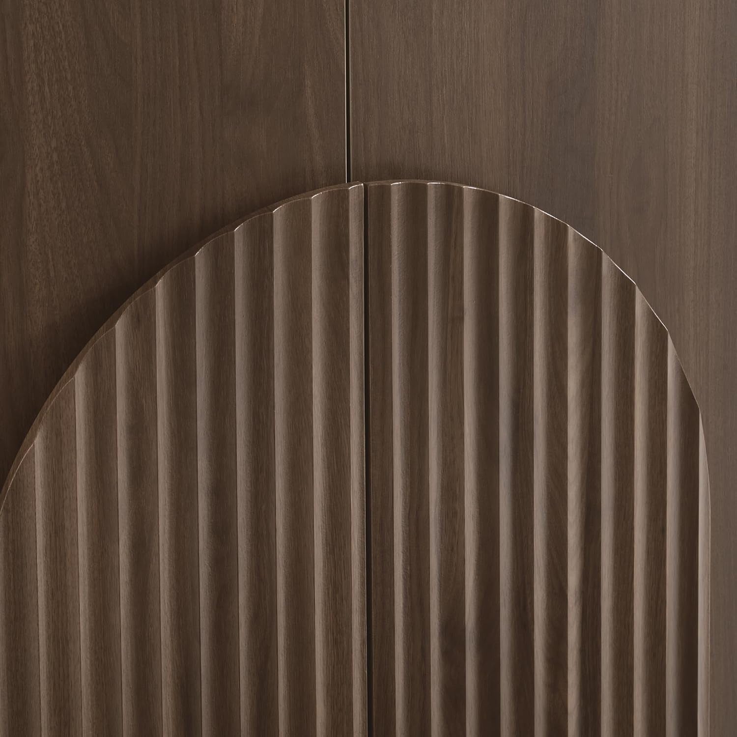 Walnut Sideboard Buffet Cabinet