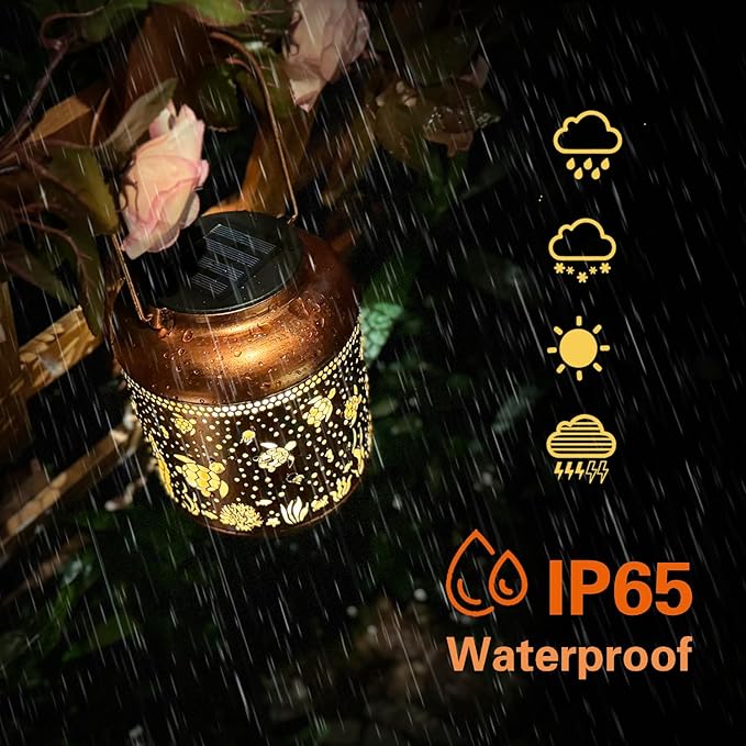 Sea Turtle Copper Solar Lantern
