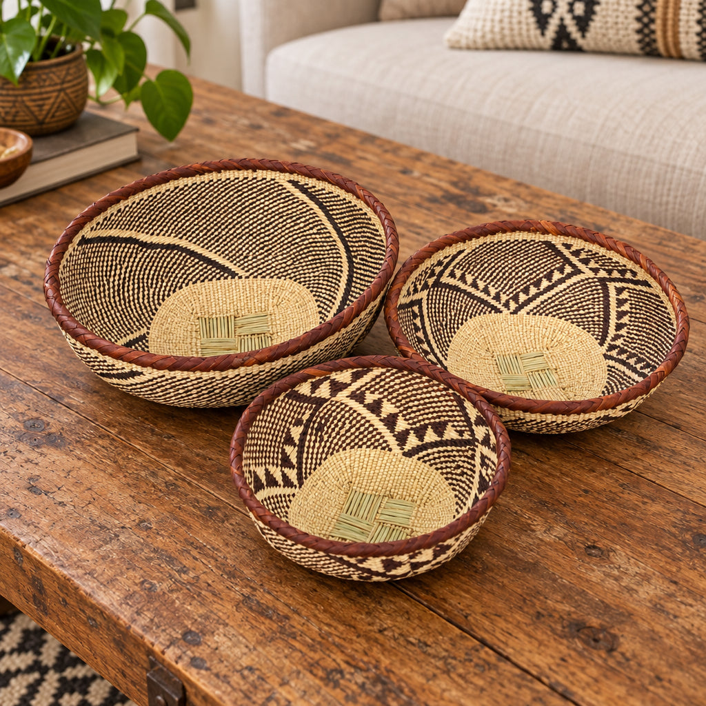 Tonga Basket Bowls