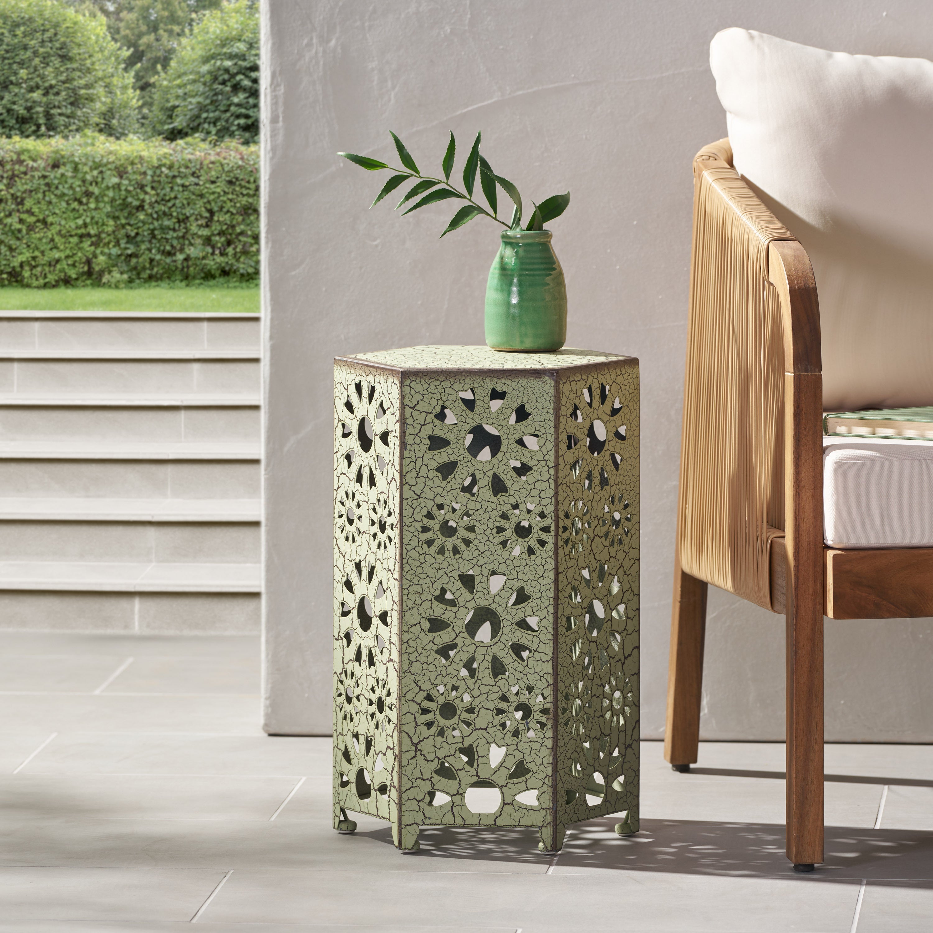 ELIANA Side Table - Green