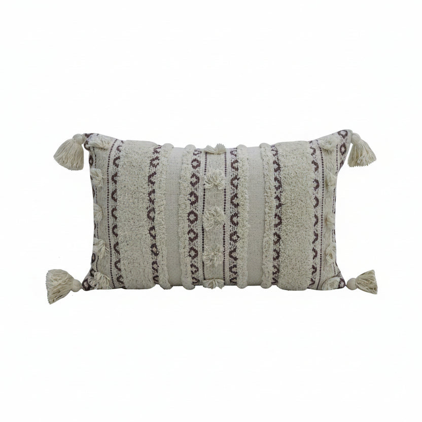 Auri Handwoven Textured Pillow - 14 x 24