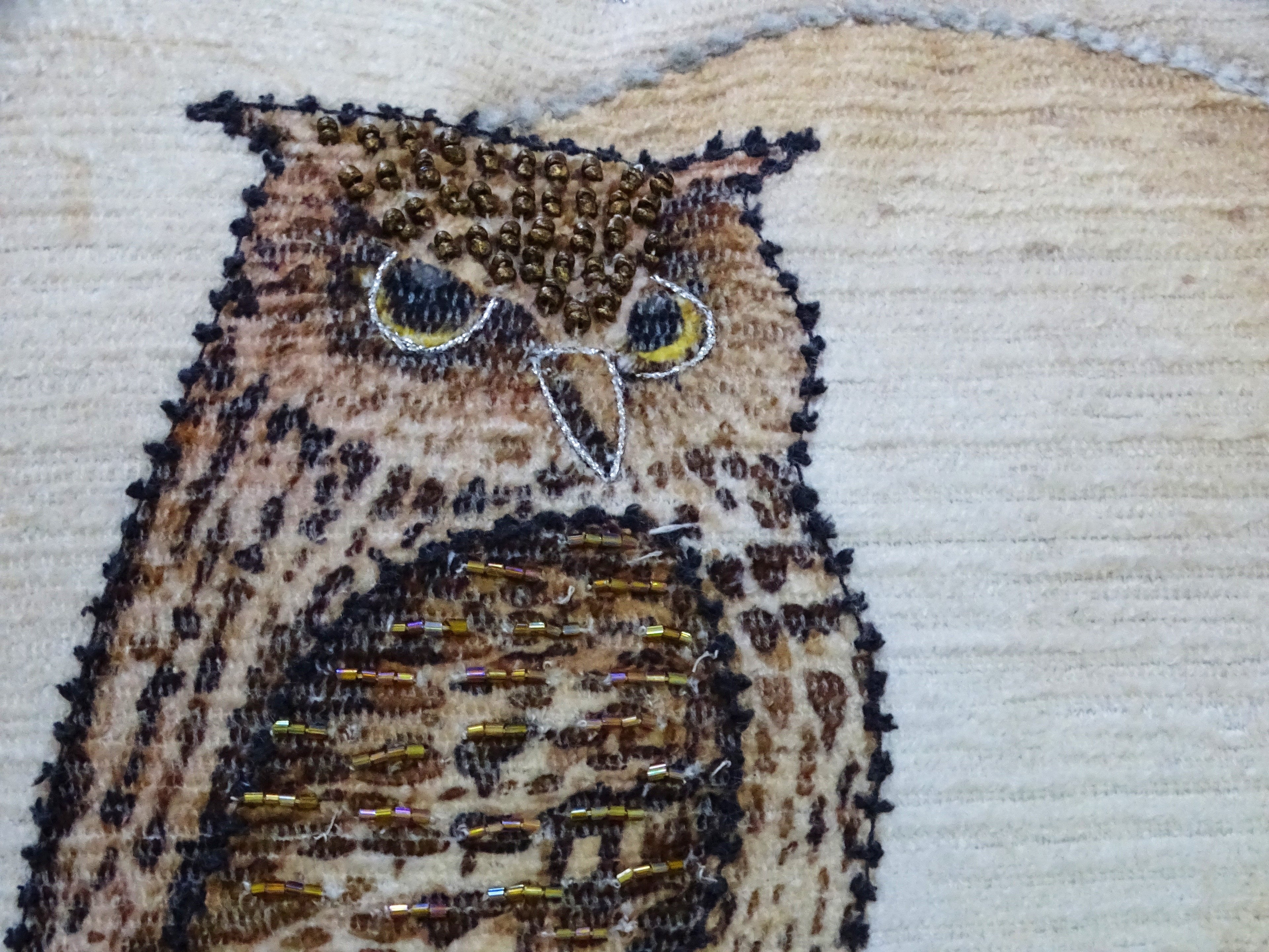 Owl Moon Throw Pillow - 20" x 20"