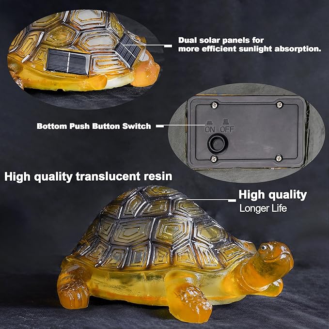 Solar Garden Turtle