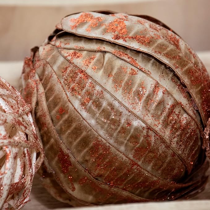 Decorative Vase Filler/Orbs - Rustic Copper