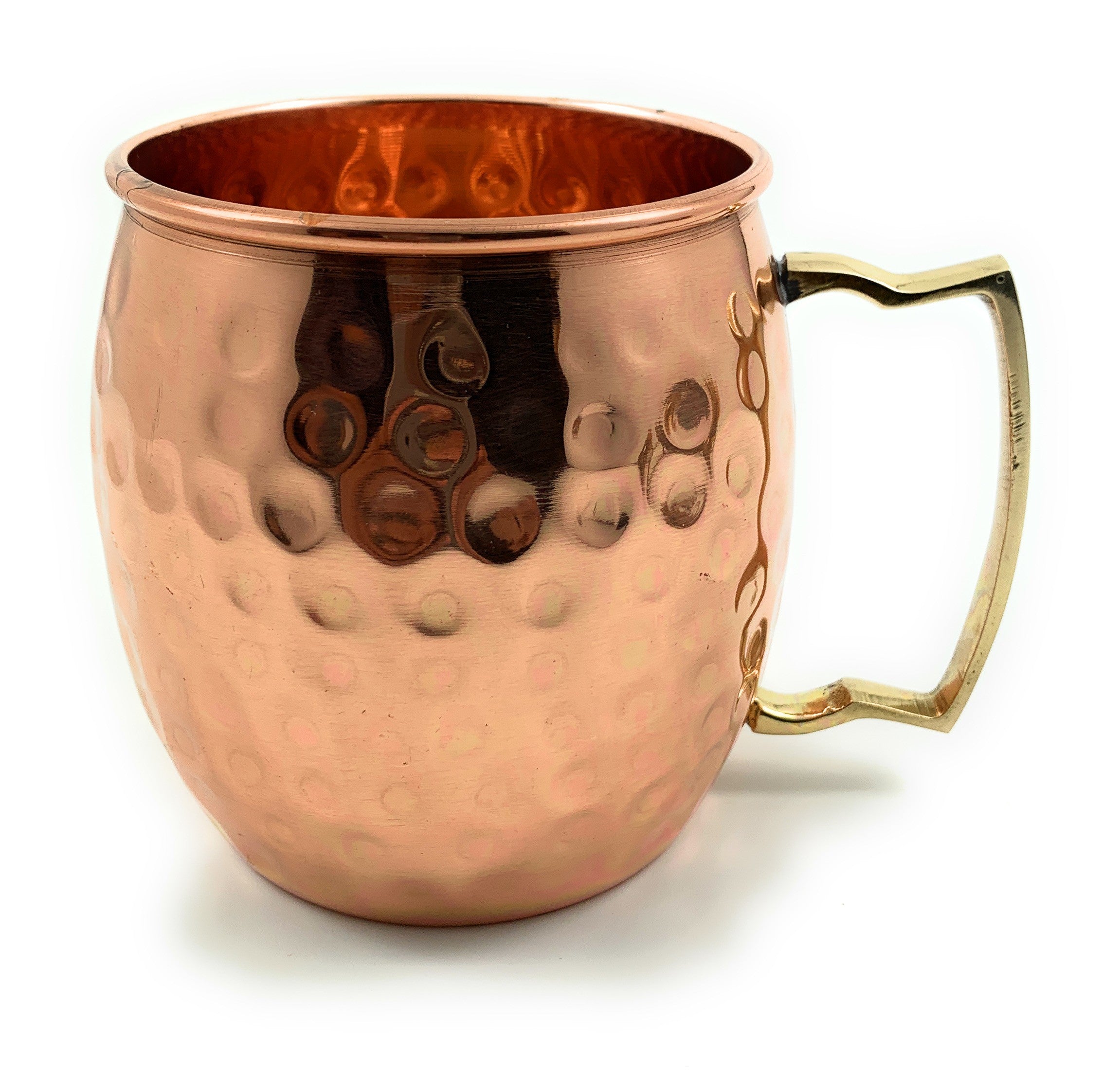 Hammered Moscow Mule Mugs - Set of 2