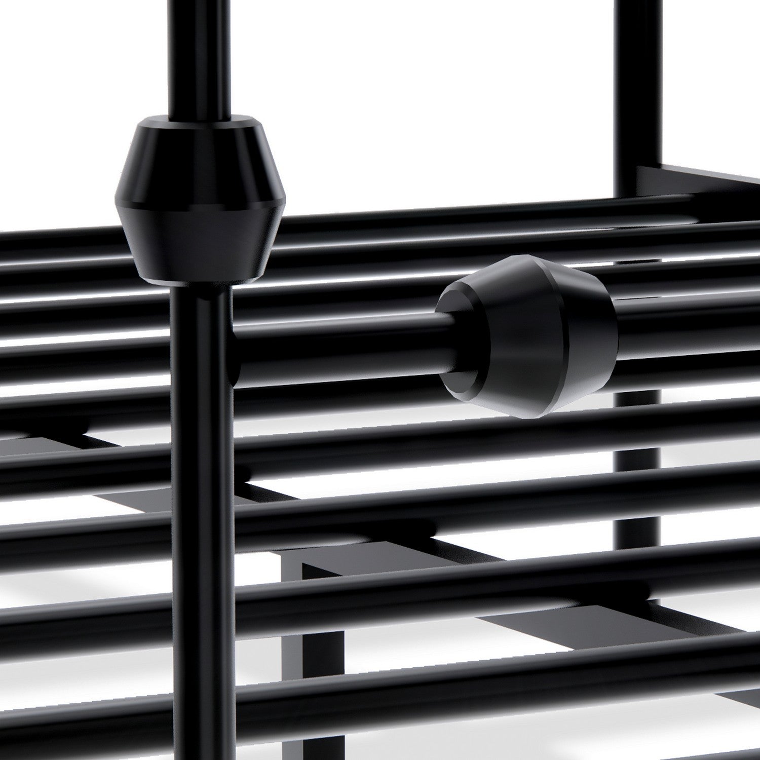 Anniston Queen Canopy Bed Frame - Black