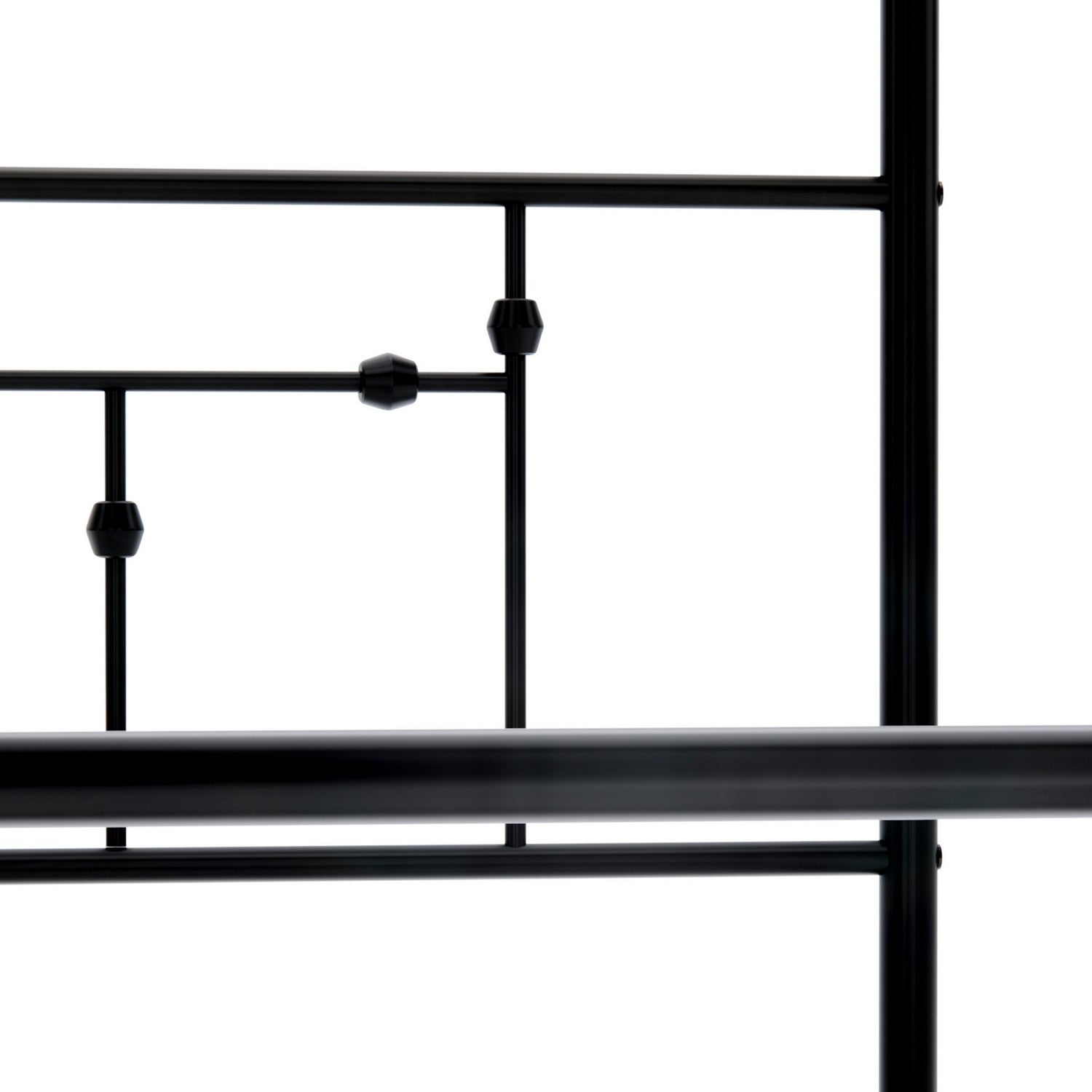 Anniston Queen Canopy Bed Frame - Black