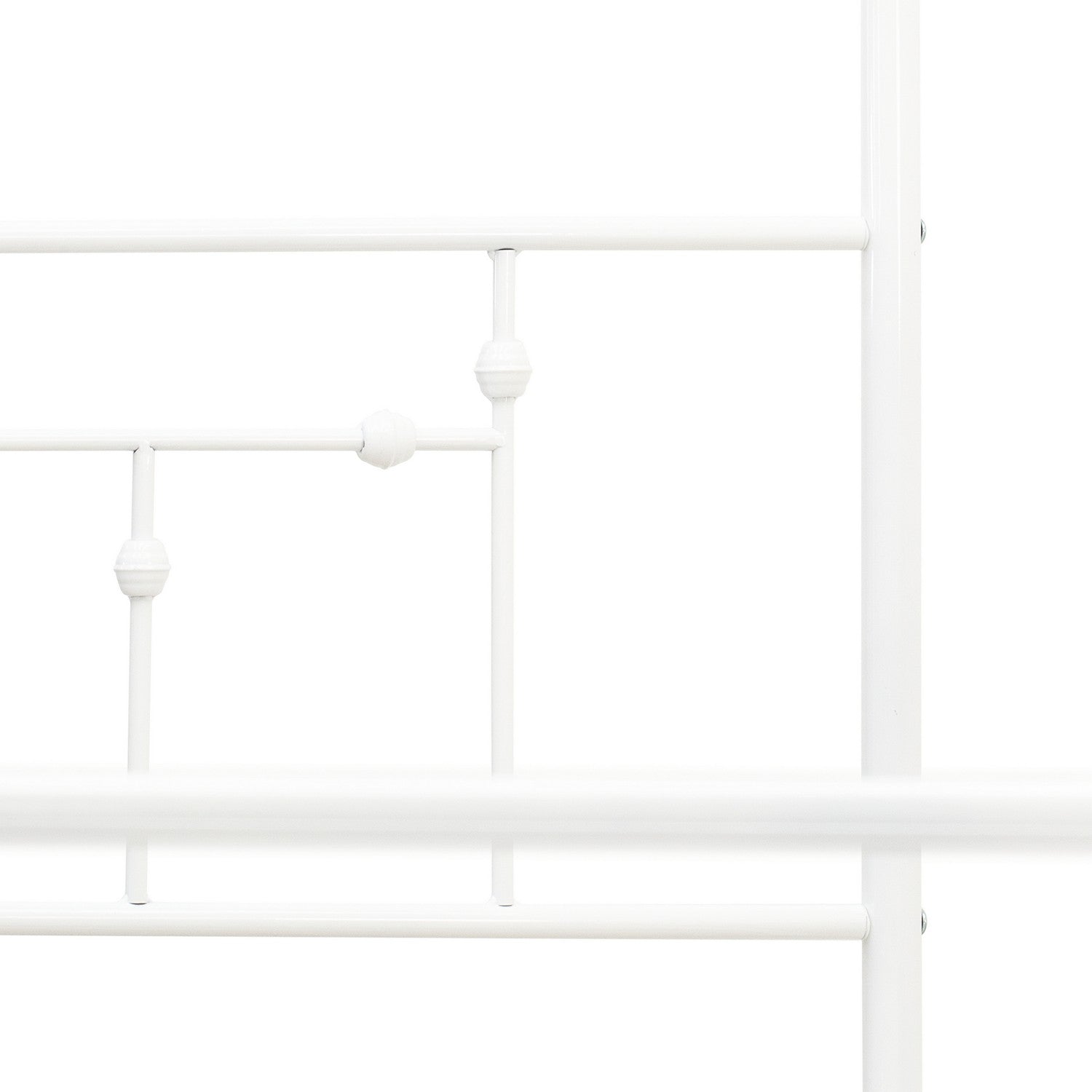 Anniston Queen Size Canopy Bed - White