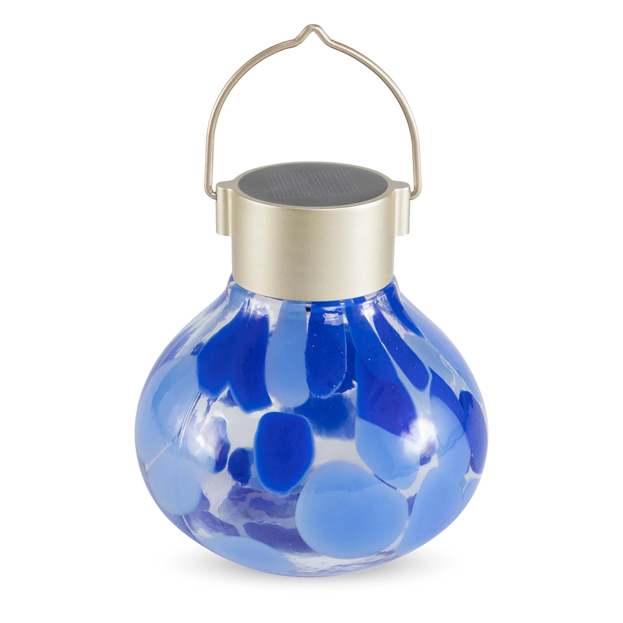 Tea Solar Lanterns 5" Handblown Glass