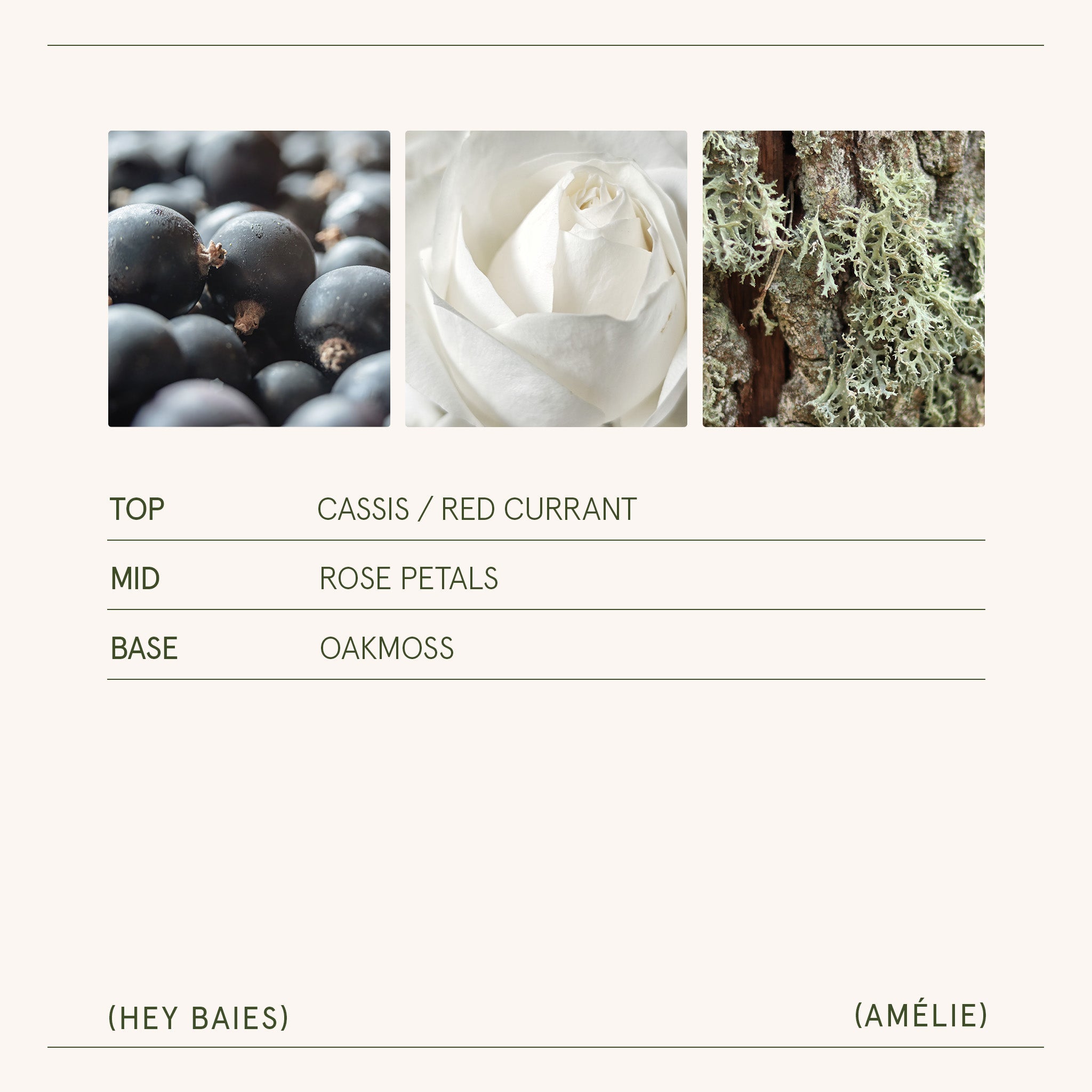 Amélie – Hey Baies Candle
