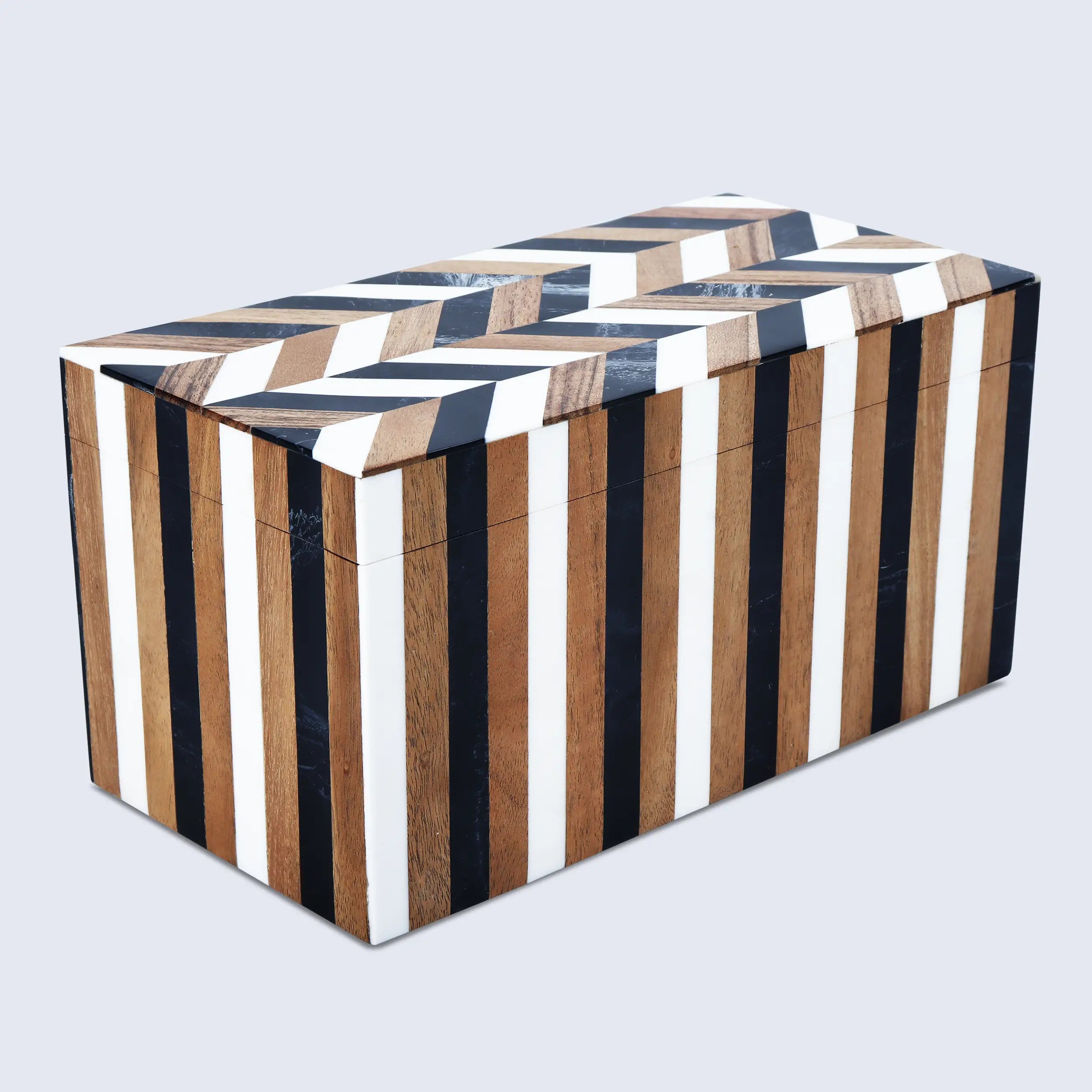 Marquet Cosmo Wood & Resin Inlay Decorative Boxes