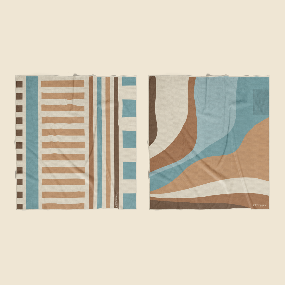 BODIE - Reversible Beach Towel