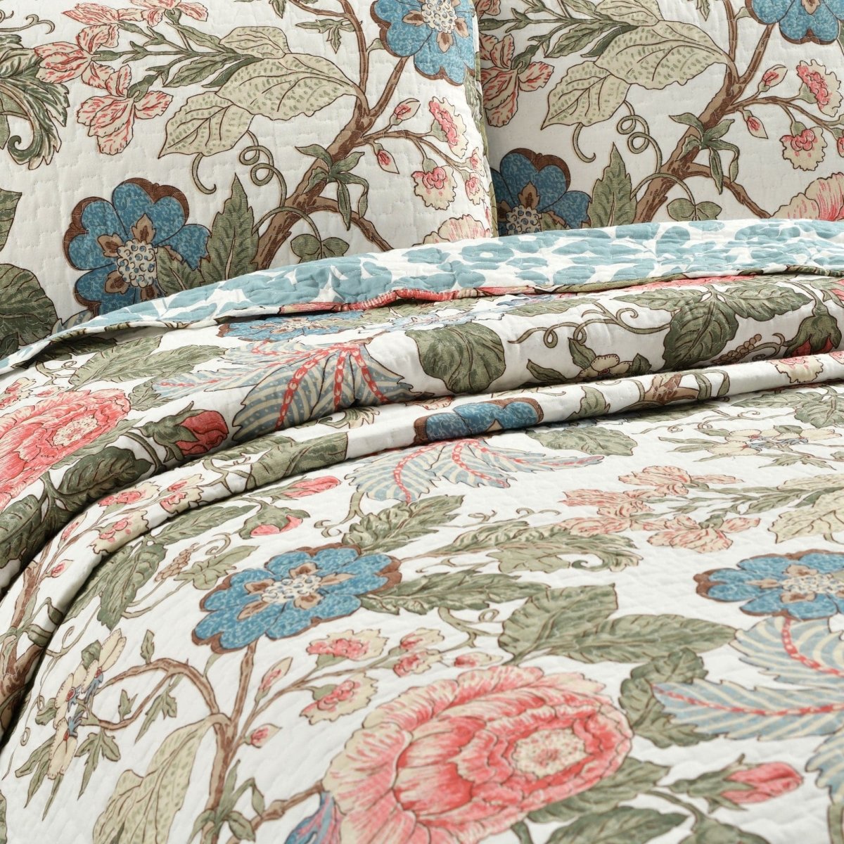 Sydney 3 Piece Quilt Sets - 6 Colors