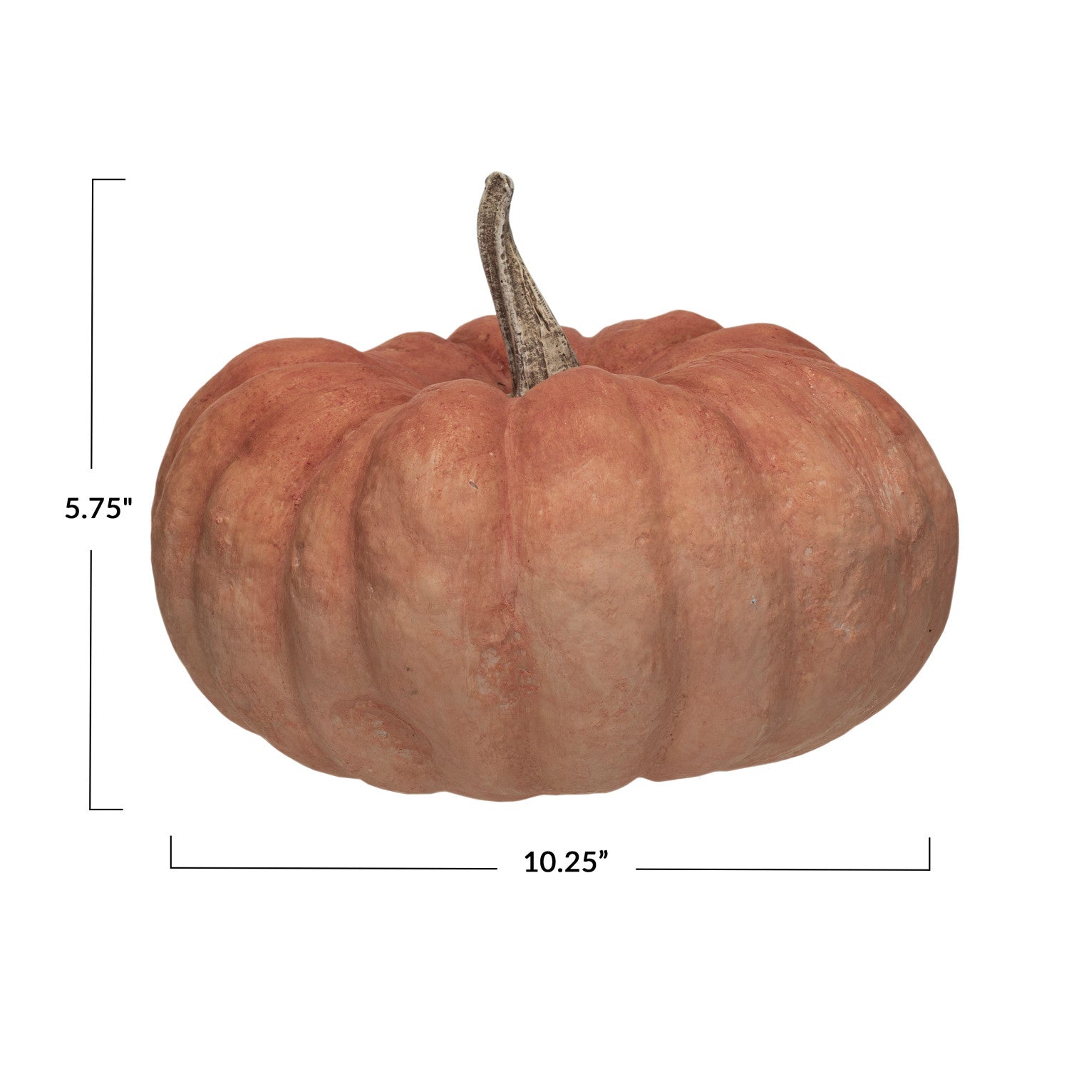 Textured Resin Pumpkins