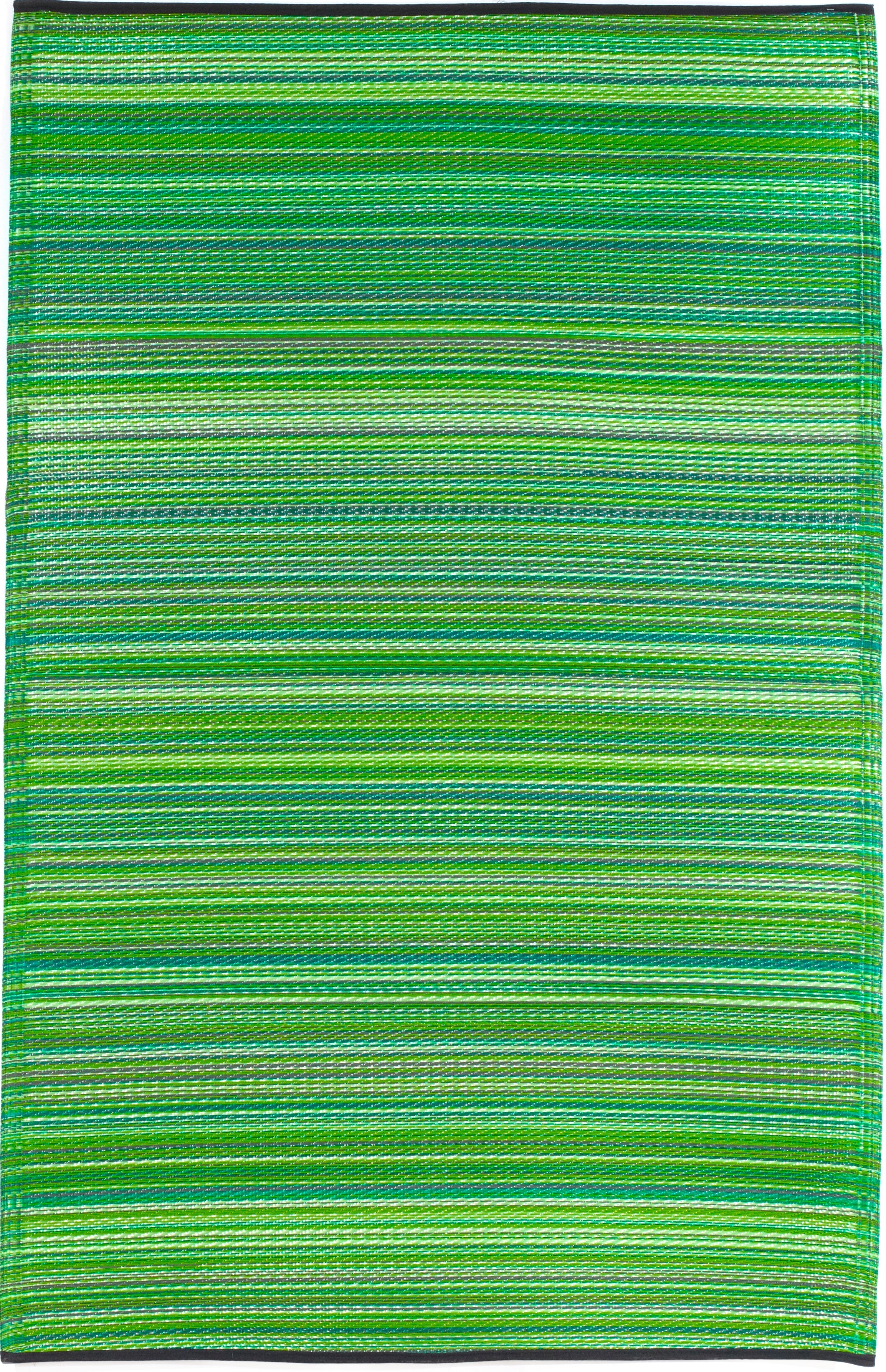 Cancun - Green Outdoor Rug for Patio