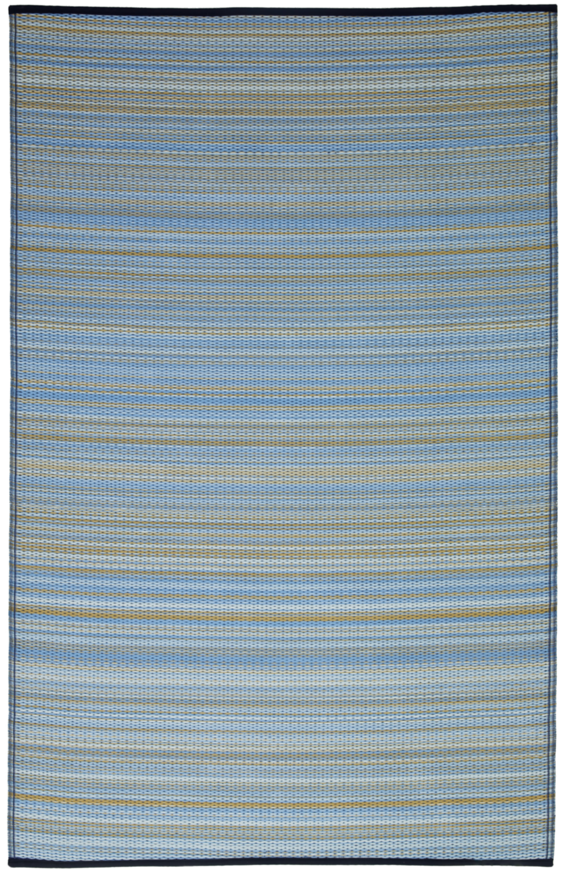 Cancun Shadow - Reversible Blue Outdoor Rug