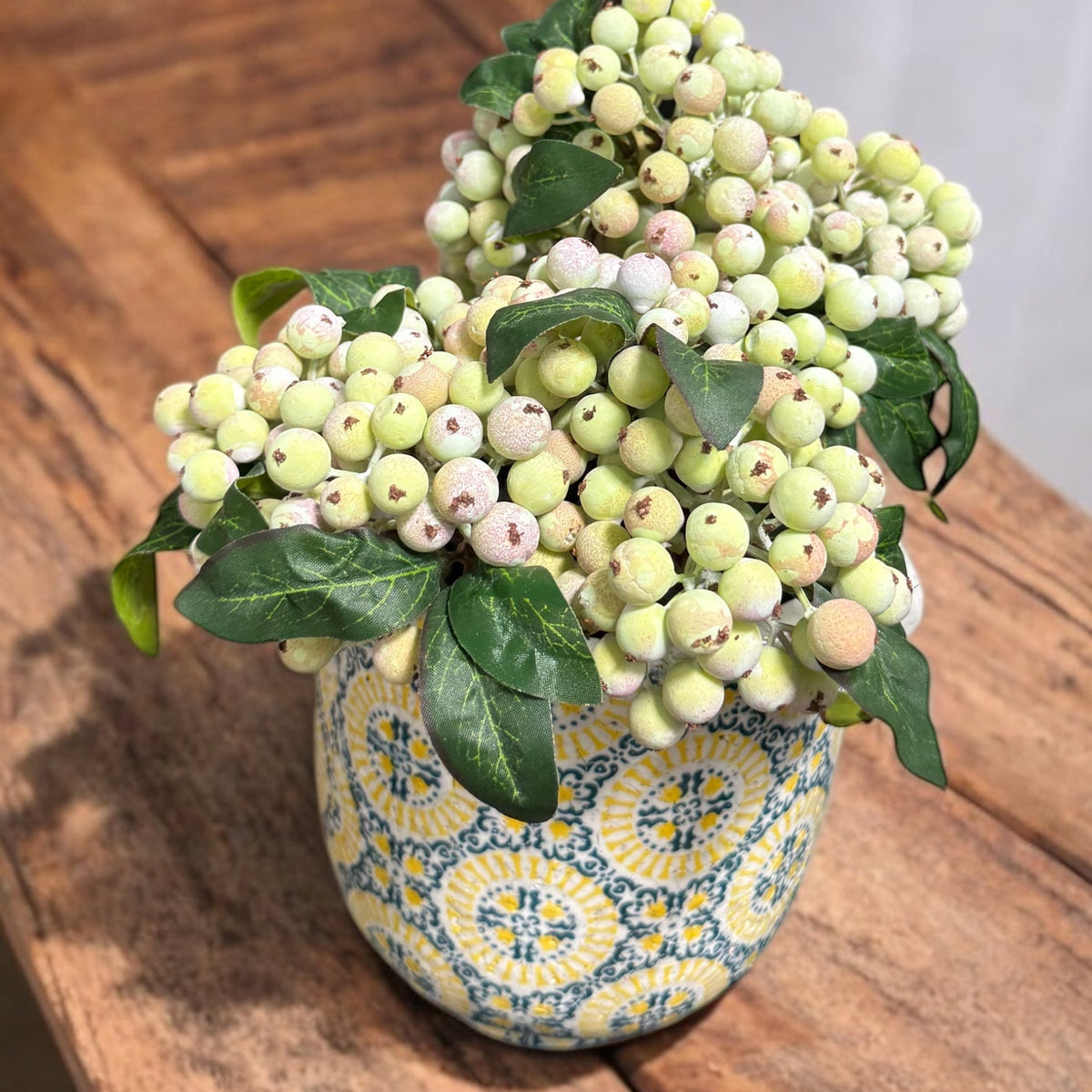 Frosted Green Berry Bouquet Bundle