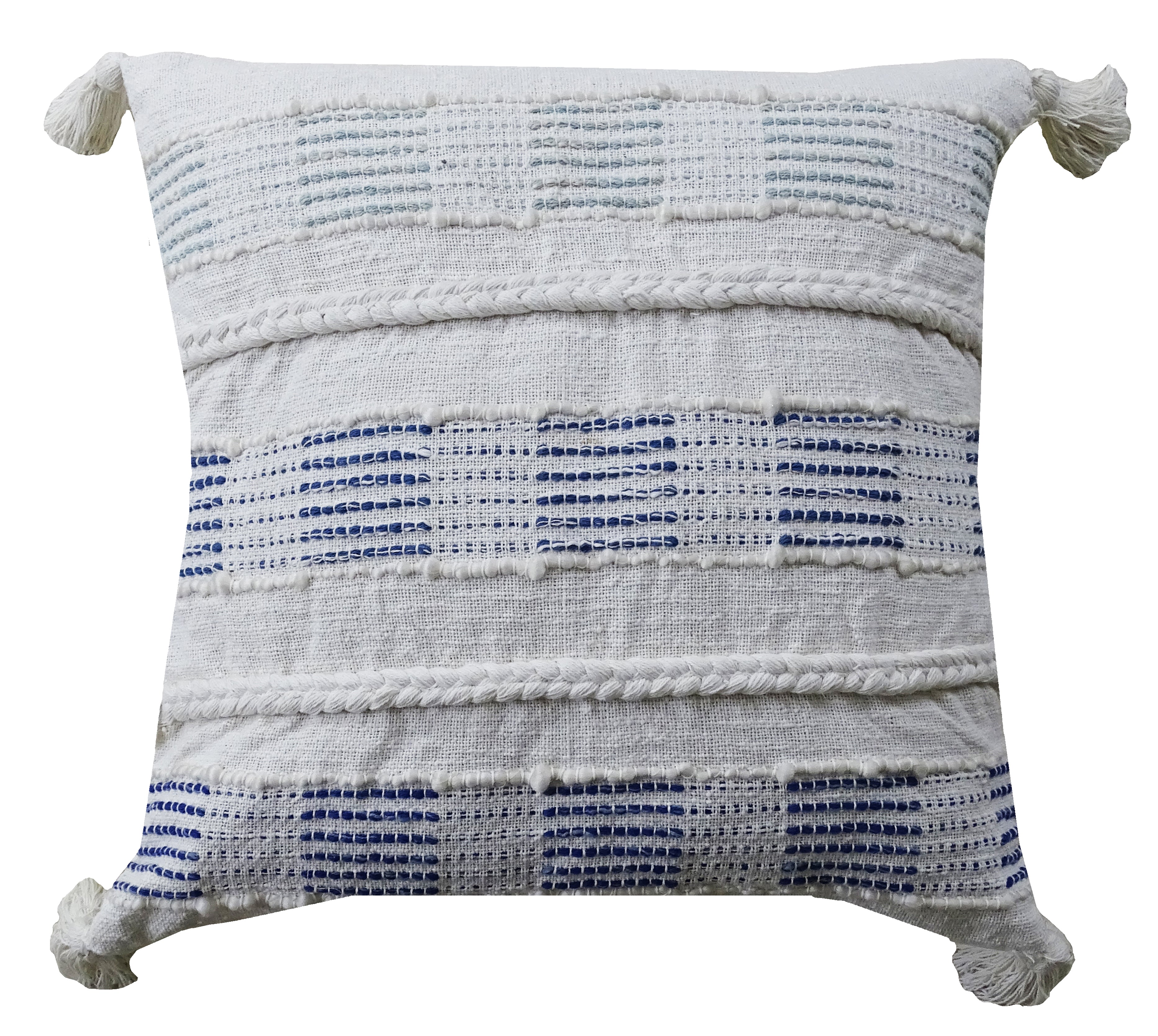 Indie Tassel Pillow - 22 x 22