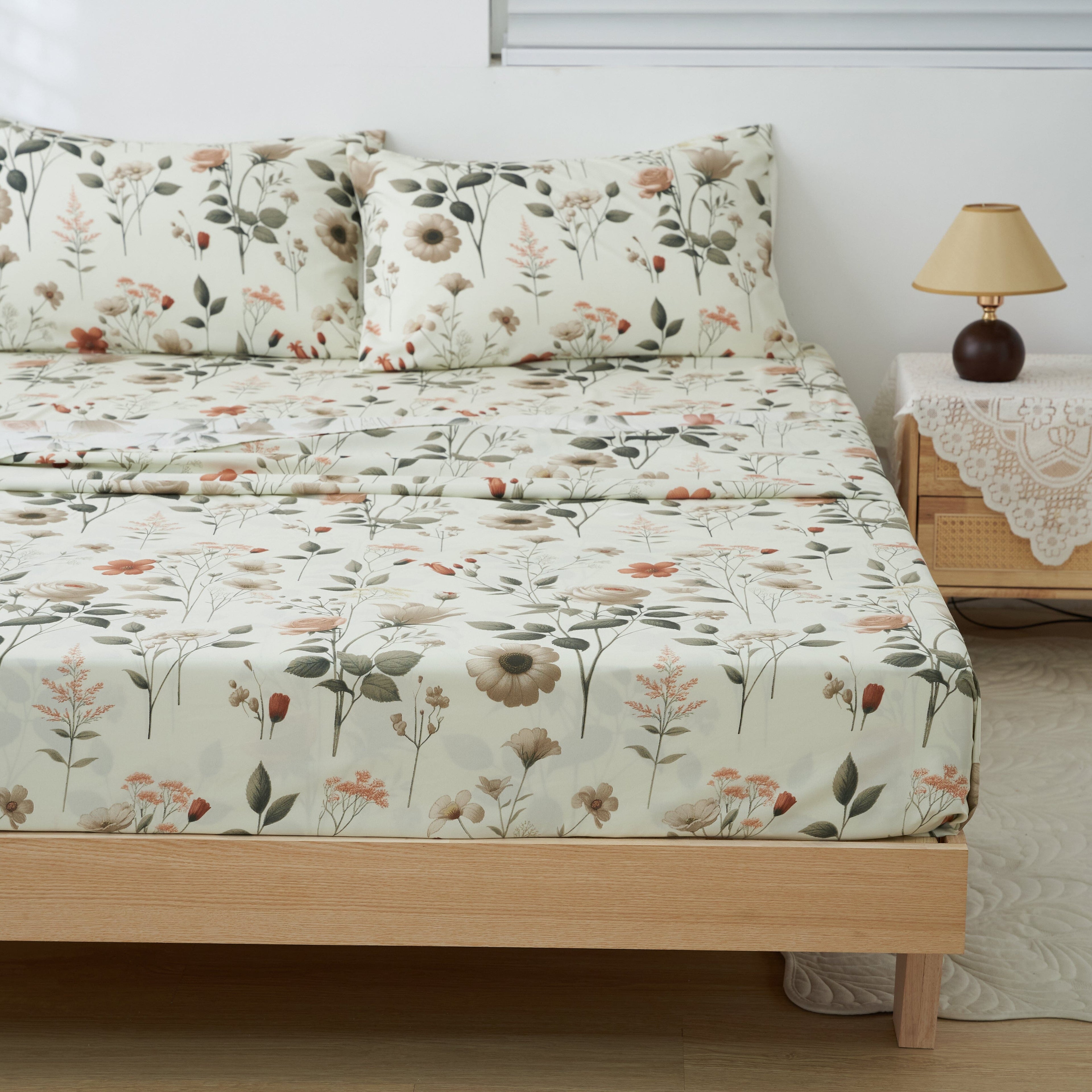 Bed in a Bag Quilted Bedding Set - Enchanted Meadow