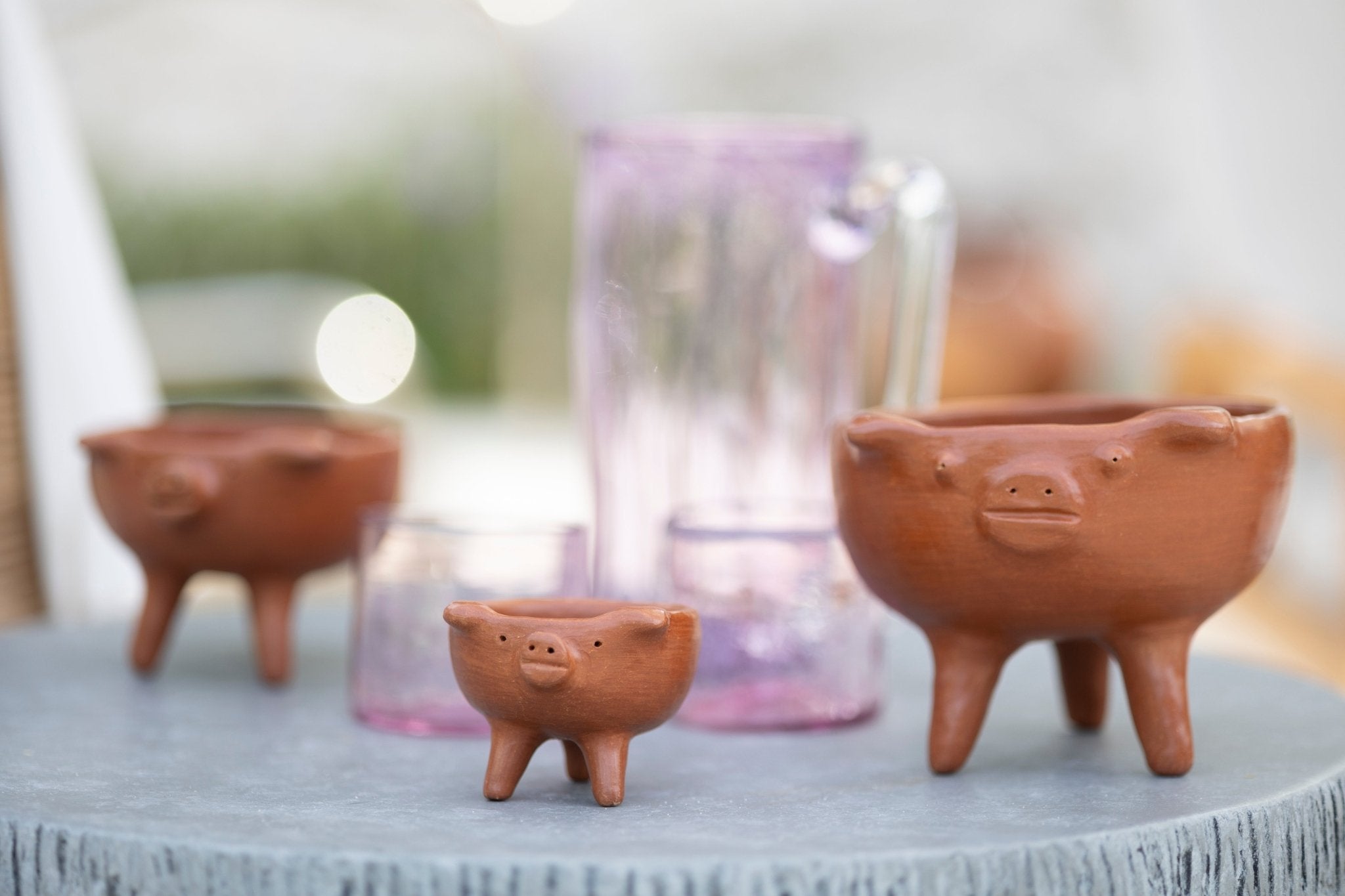 Oink & Clay Bowl Set - 3 Piece