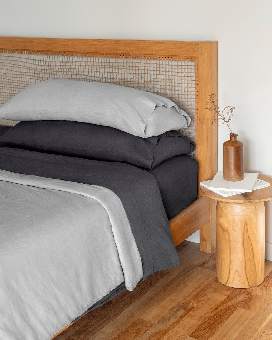 Stonewashed Linen Duvet Covers