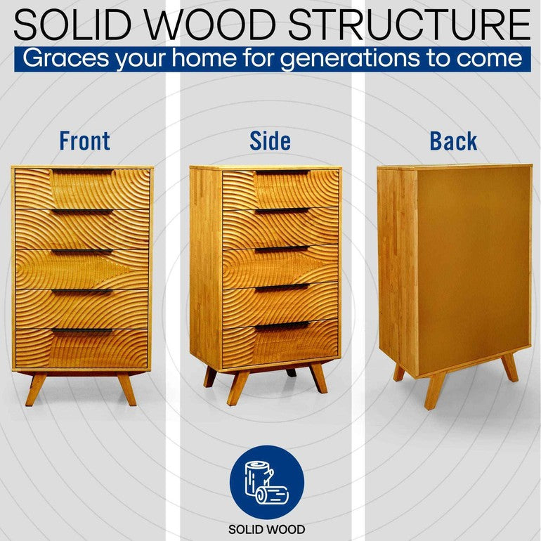 Acacia Harmony Dresser in Multiple Finishes